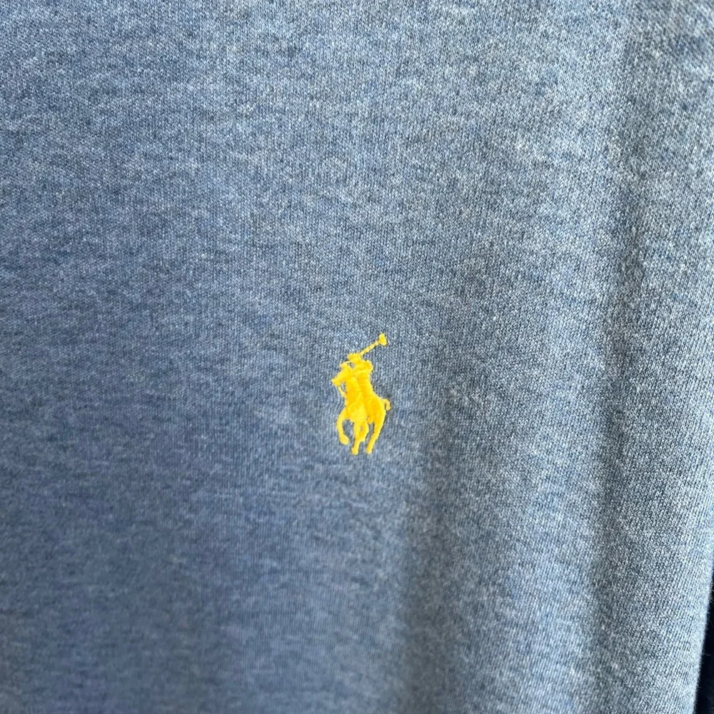 Polo Ralph Lauren Heather Blue Polo Shirt Yellow Pony XXL Preppy Classic
